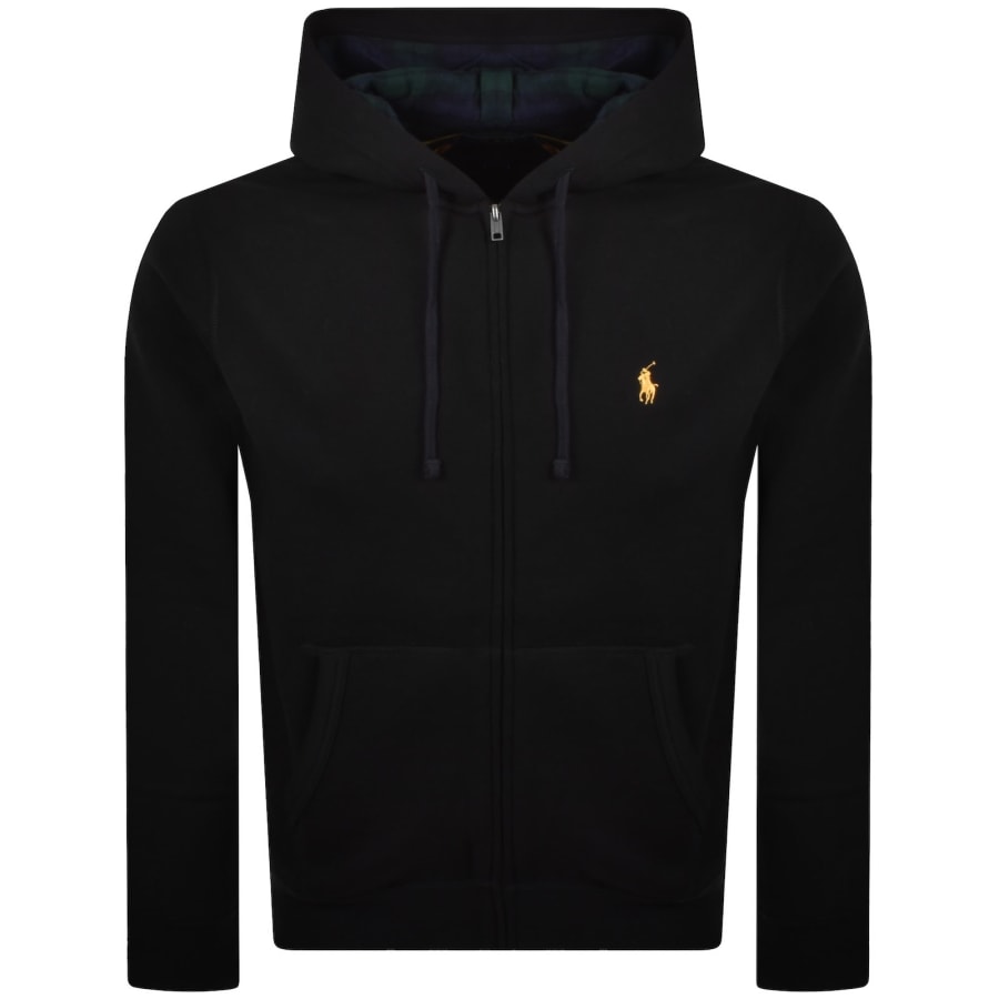 Ralph Lauren Full Zip Hoodie Black | Mainline Menswear us